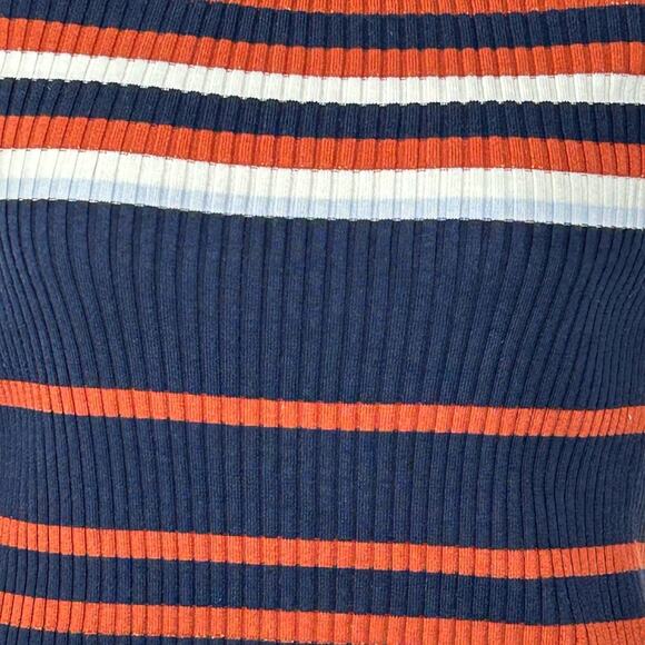 Bar III Bell Sleeve Striped Ribbed Sweater size Medium - Picture 10 of 16
